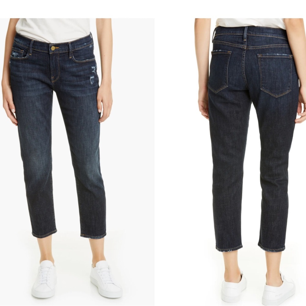 Frame La Garçon Crop Jean Size 29.